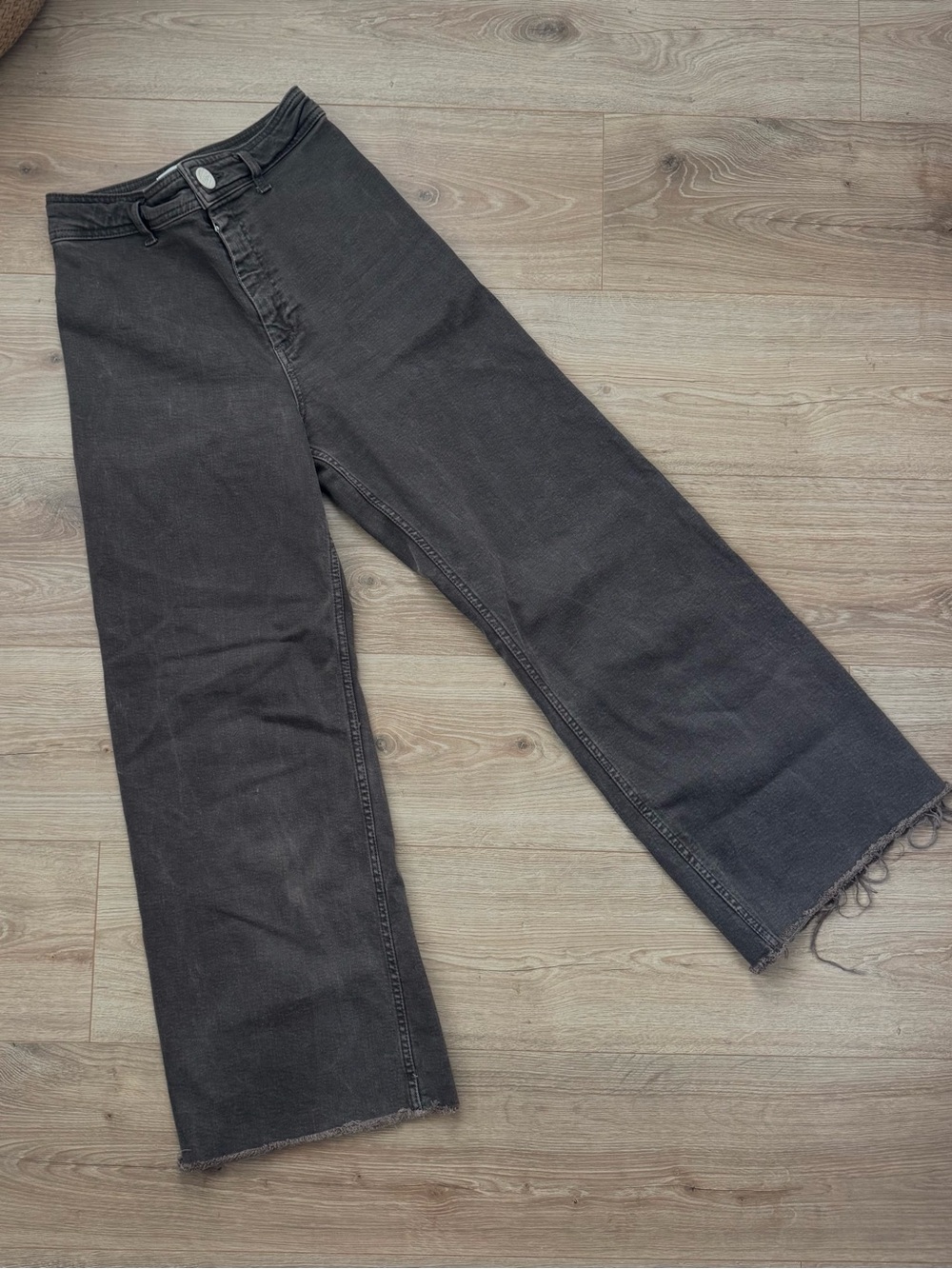 Brown Zara Wide Leg Pants